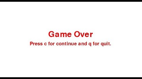 CS50 final project (Snake game)