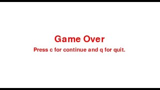 CS50 final project (Snake game)