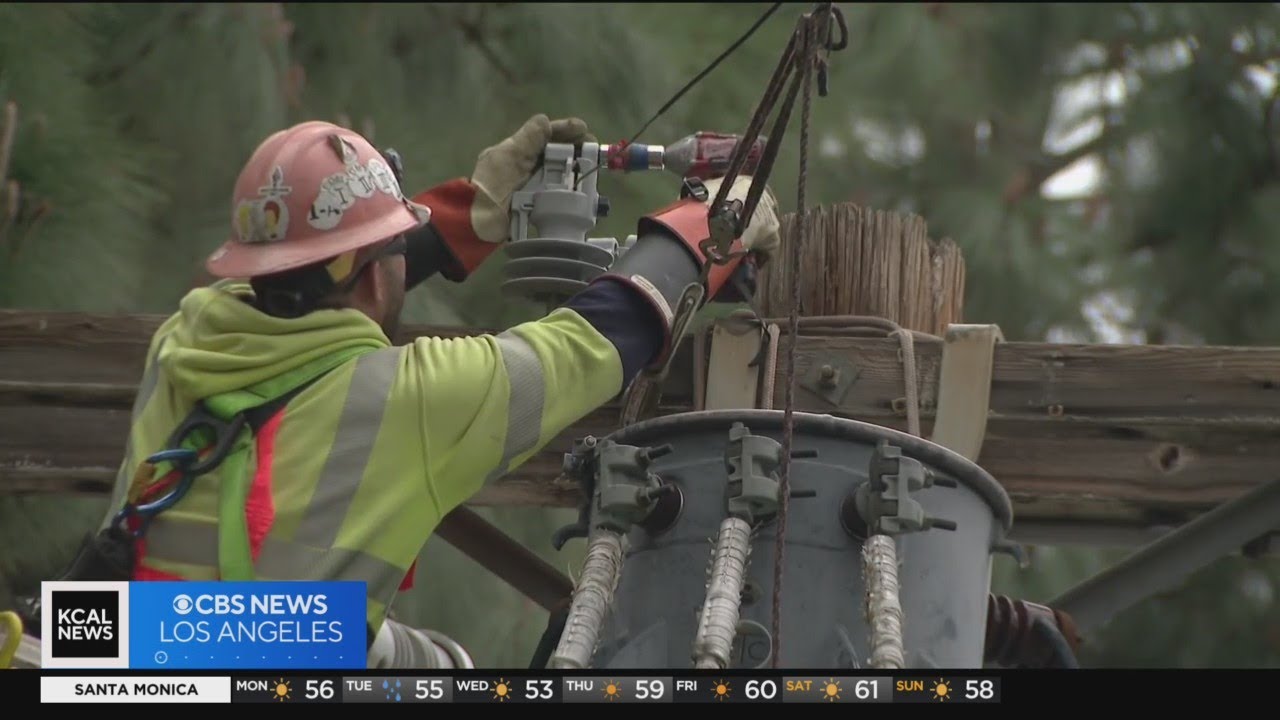 LADWP customers still without power three days after severe storm - YouTube
