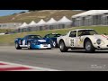 PS4 | GT7 | Custom Race | 60s Racecars & Sportscars | Laguna Seca | '64 Shelby Cobra Daytona Coupe
