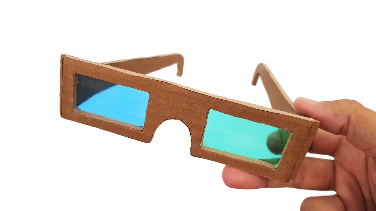 Amazing 3D glasses, easy to make at home. How to make 3D glasses (principles)