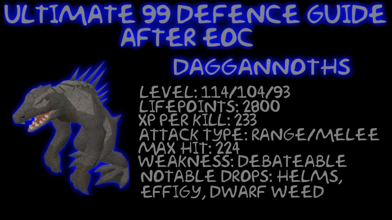 RuneScape | Ultimate 99 Defence/Magic Guide | After EoC | 360k xp p/h | Boko