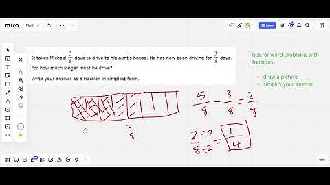 Word problem involving addition or subtraction of fractions with the same denominator