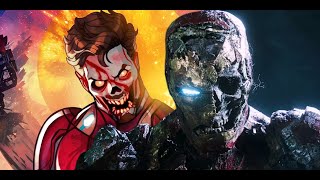 Marvel Zombies Iron Man Is Zombie And Banner Is Running For Life..