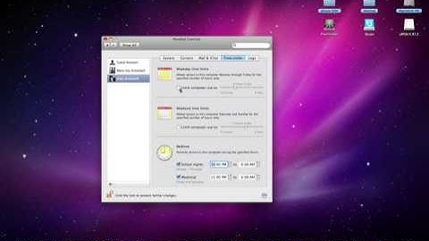 Enable Parental Controls on a Mac