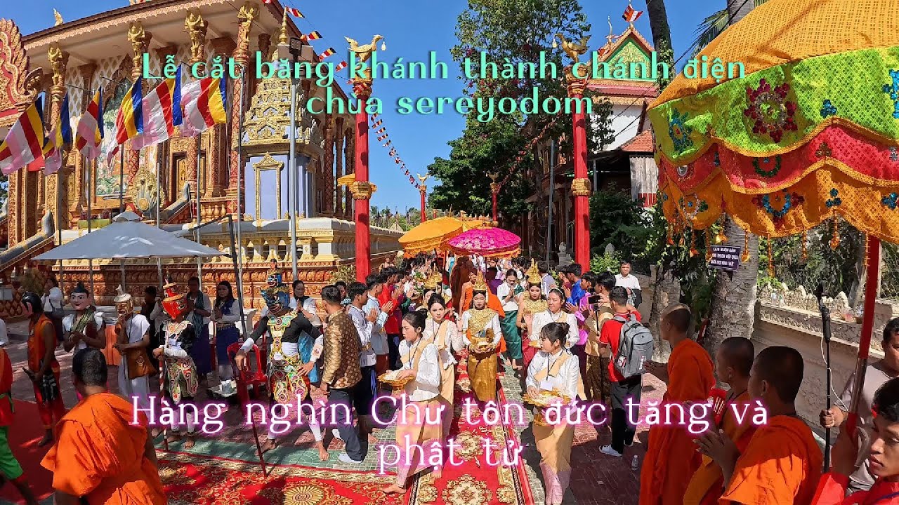 Đại Lễ Kiết Giới Sima khánh thành ngôi chánh điện Chùa Sereyodom Lộc Hưng Đồng nai (Bình phước cũ)