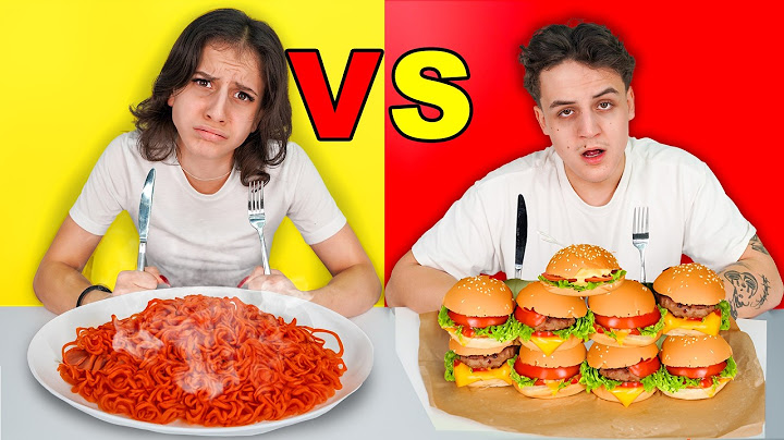 15.000 kalória Ramen VS 15.000 kalória Sajtburger
