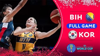 Bosnia and Herzegovina v Korea | Full Basketball Game