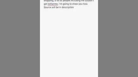 Tetherme iOS 12 {JAILBREAK REQUIRED} Bypass Tethering Data Cap
