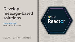 Develop message-based solutions