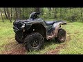 2 Day Review of my 2019 Honda Rubicon EPS FOOTSHIFT!!!