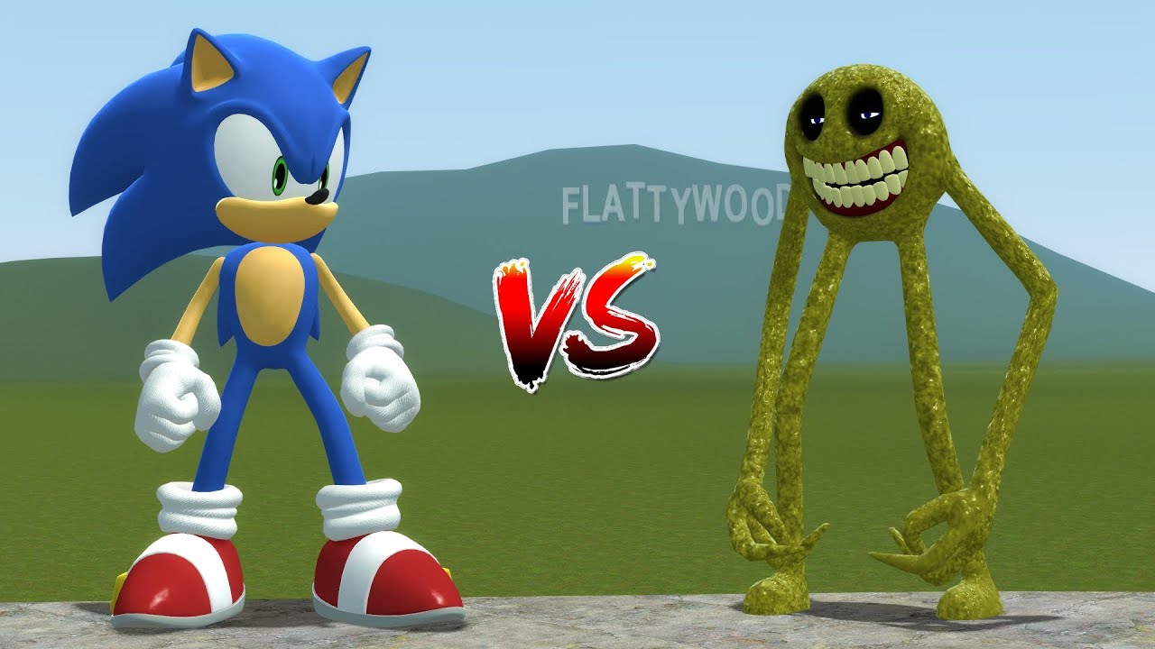 Новый Соник против нового Роблокса Innyume Smiley's Styled Nextbot в Garry's Mod!