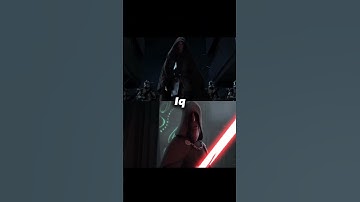 Knightfall Vader vs Count Dooku #shorts