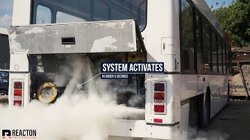 Reacton UNECE R107 Bus & Coach Fire Suppression