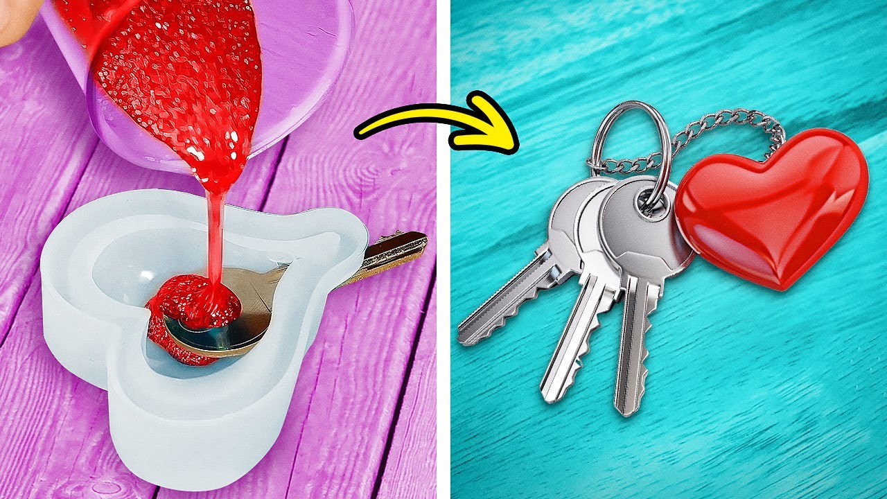 Mesmerizing Epoxy Resin Jewelry Crafts And Cute DIY Decor Ideas - YouTube