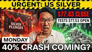 Download Lagu US Silver $77.43 Close Tests $77.53 Open – Monday 40% CRASH Coming? MP3
