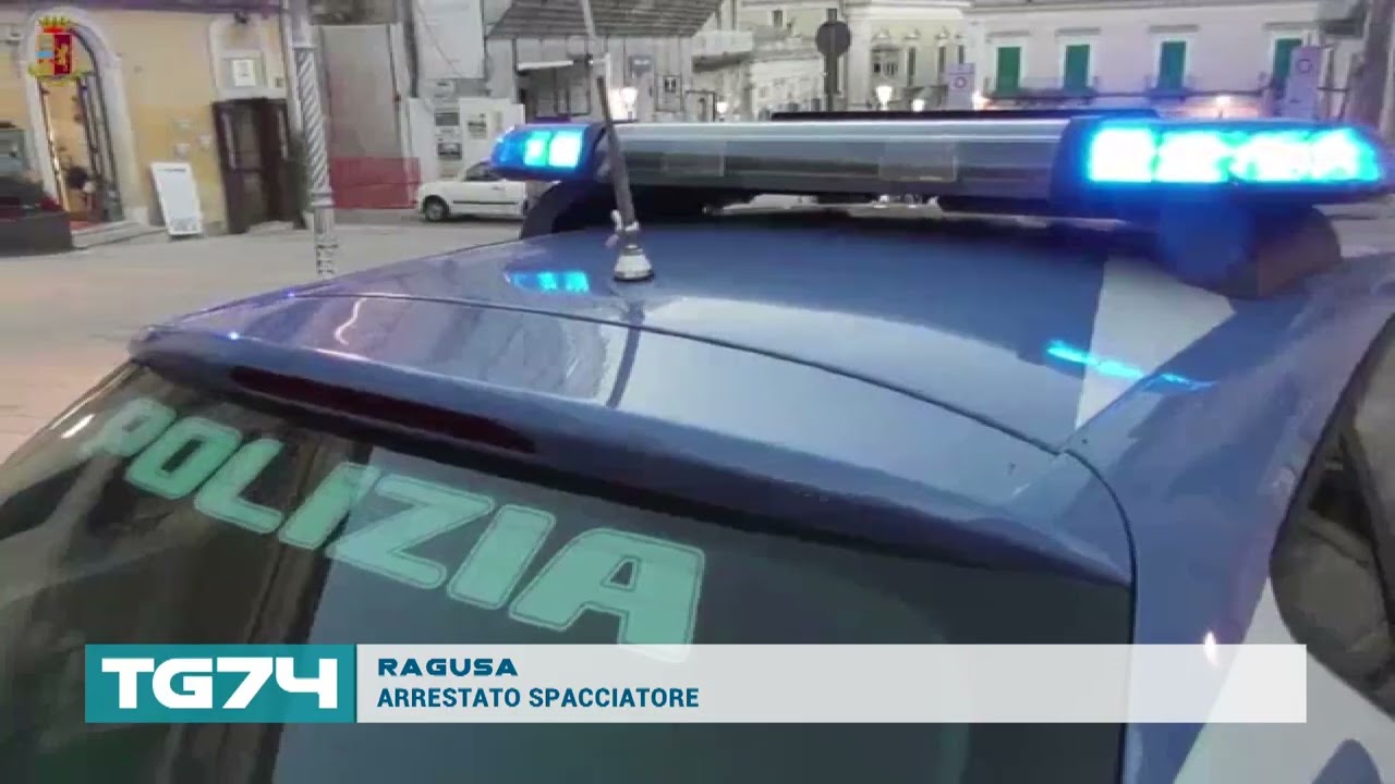 RAGUSA -  ARRESTATO SPACCIATORE