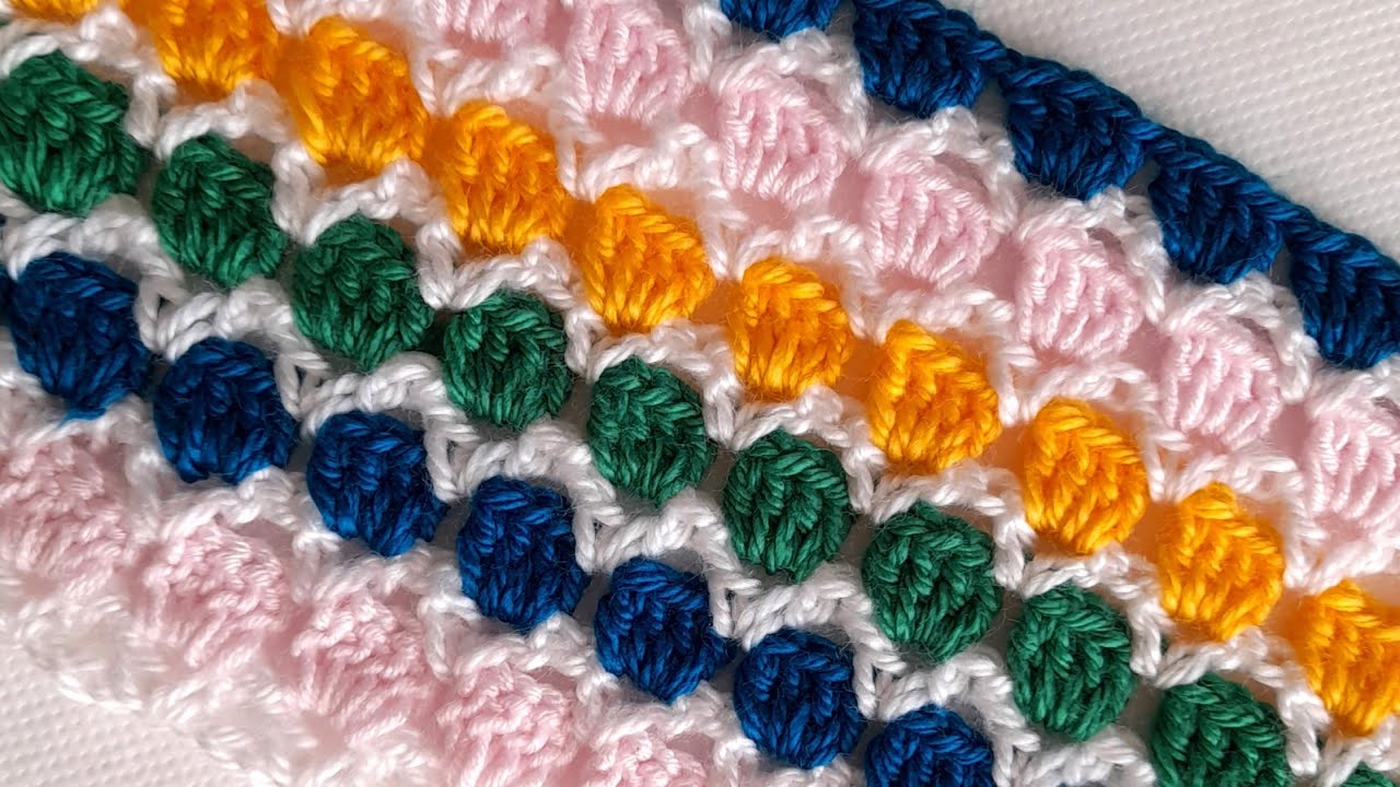 Çok Kolay Tığ İşi Bebek Battaniyesi / Tığ İşi Örgü /Örgü Battaniye Modelleri / Easy Crochet Knitting