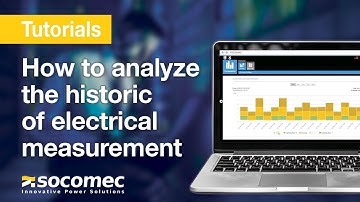How to analyze the historic of electrical measurement with WEBVIEW?