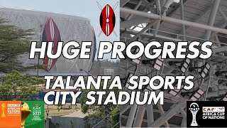 Talanta Stadium Is Transforming! Full Tour: Pitch, Canopy &amp; Floodlights Progress 2026