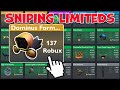 Sniping Limited Items (200K ROBUX)
