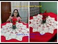 Lindo Tapete Realizado Con 10 Piñas y 10 Puntas Tejido a Crochet.