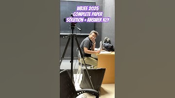 #Wbjee2025 Answer Key Live | #Wbjee Paper Solution 😎 #wbjeepaper