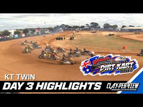 KT Twin | Australian Dirt Kart Title 2026 (Day 3) - Loxton - 4th Oct 2026 | Clay-Per-View - dirt track racing video