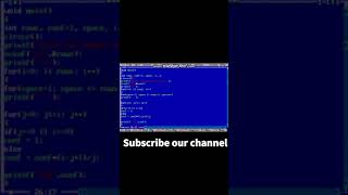 Pascal's Triangle Program | Pyramid Pattern in C #shorts #short