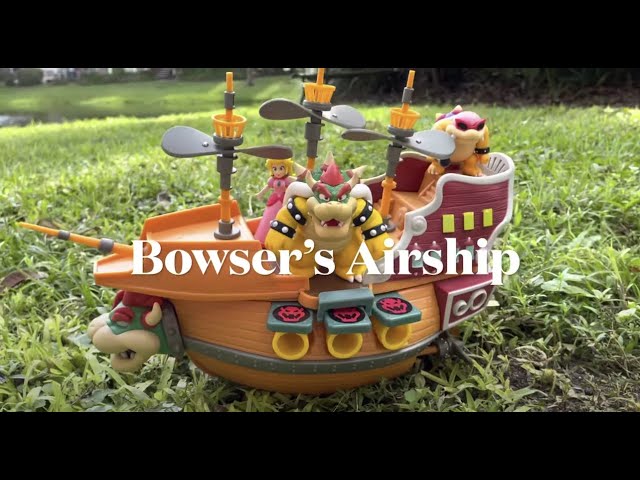 Super Mario Deluxe Bowser Purple Island Playset with Exclusive