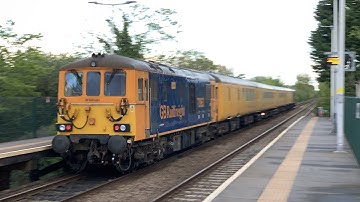 GBRf Class 73 962 + 73 963 Passing Heswall (10/05/21)
