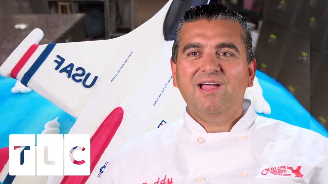Thunderbirds Epic Cake For The USAF Thunderbirds Aerobatics Team | Cake Boss