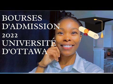 Bourses d'Admission 2022 Université OTTAWA au CANADA