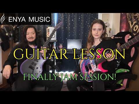 Guitar Lesson with Enya Guitars