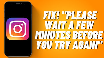 How to Fix Please Wait a Few Minutes Before You Try Again on Instagram iPhone (2023)