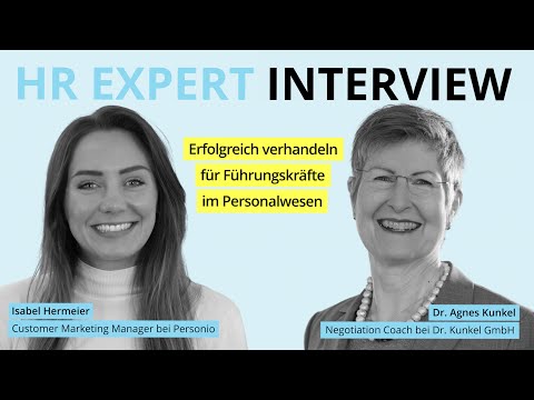 HR Expert Interview: Erfolgreich verhandeln für Führungskräfte im Personalwesen