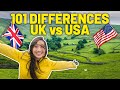 Top 101 Differences Between UK & USA (British vs American)