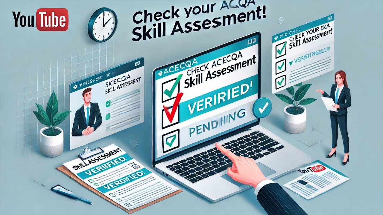 Check In Assessment How to check ACEQCA Skill assessment documents checked or not/ How to ...