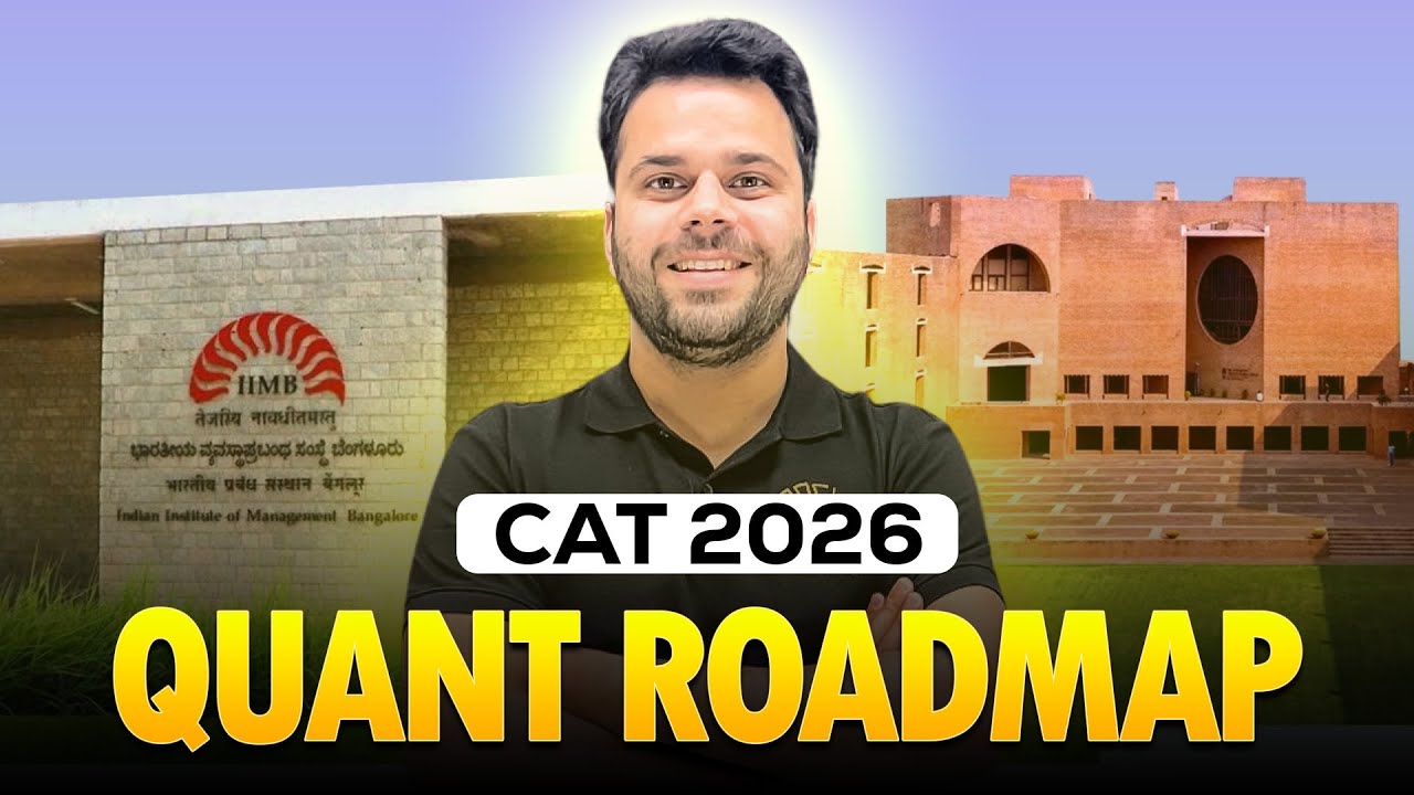 1 Year Roadmap to CAT 2026 | Exam Pattern, Syllabus & Strategy | Udit ...