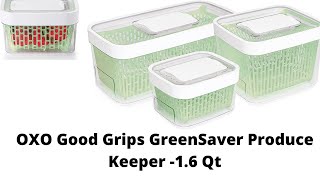 OXO Good Grips Greensaver Produce Keeper 1.6 Qt — Las Cosas