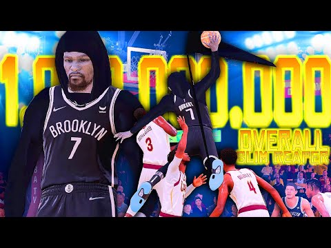 SLIM REAPER 1 MILLION OVERALL BREAKS The NBA 2K22 BUILD SYSTEM!! CRAZIEST SHOTS EVER!