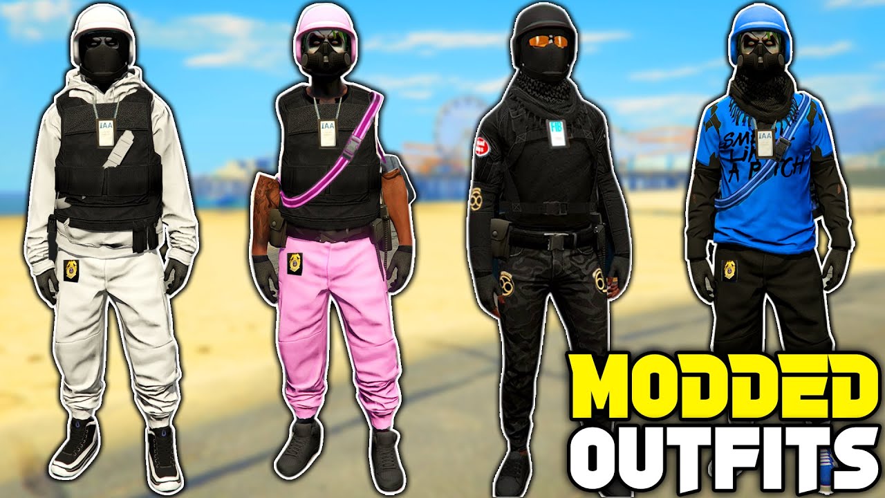 GTA 5 ONLINE How To Get Multiple Modded Outfits No Transfer Glitch! 1. ...