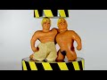 100 TON HYDRAULIC PRESS VS STRETCH ARMSTRONG