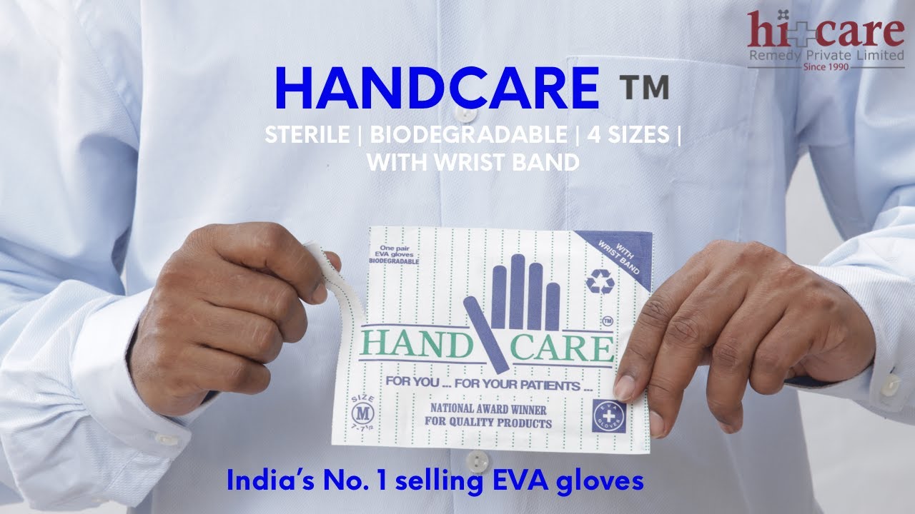 HANDCARE™ - EVA Sterile Gloves with self adhesive wrist band ...