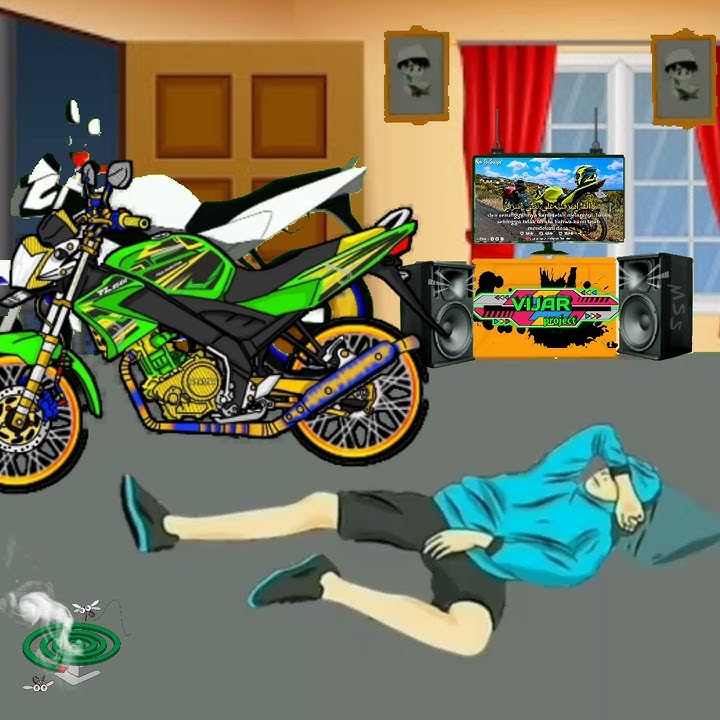 Story wa Animasi Keren Vixion Jari-Jari OLD (Vijar) Terbaru Virall 2020
