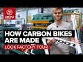 How are carbon fibre bikes made  look cycle factory tour