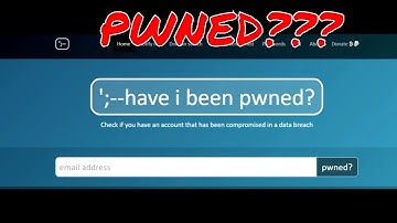 Have I Been Pwned Security Breach Checker. WatchDoggs