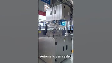 Automatic Can Sealing Machine , Plastic PET Jar Seaming Machine , Easy Open Lid Closing Machine