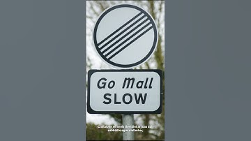 Rural Speed Limits Sign (Irish) - 9:16