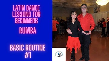 Dance Lessons for Beginner Rumba - Basic Routine #1
